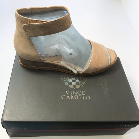 Vince Camuto Rejjie Suede Two-Piece Sandals - Picture 3 of 11